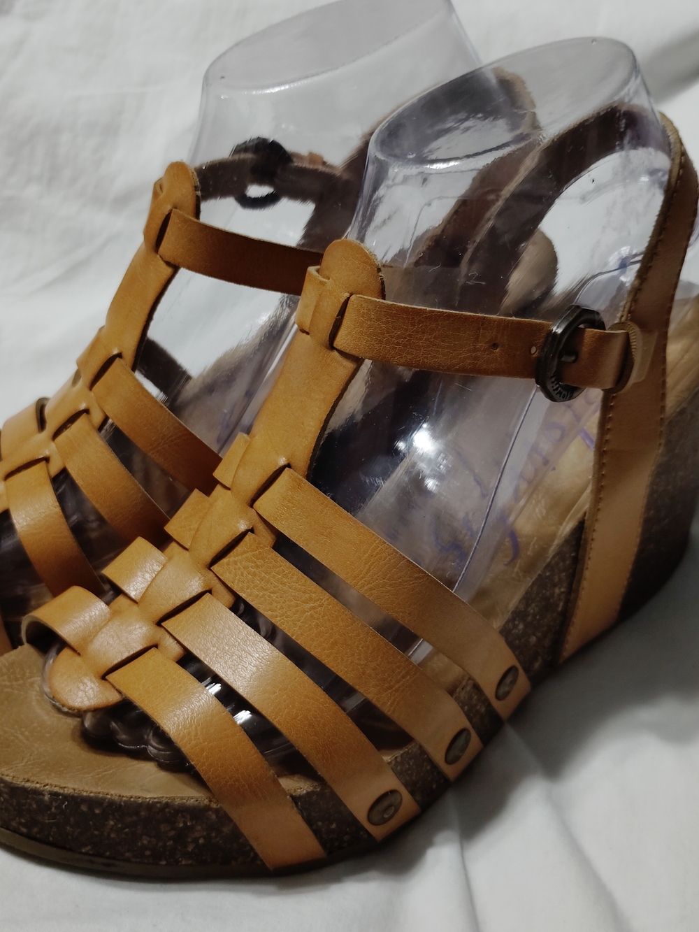 Women’s Tan Espadrille Wedge Sandals - Classic Strappy Espadrilles